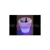 Waterproof LED Ice Bucket With RGB Lighting , LED Illuminated Ice Bucket PL67 thumbnail-1