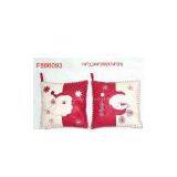 Cushion, Xmas Cushion, Santa Snowman Cushion thumbnail-1