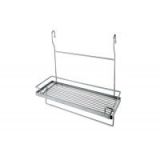 Single Tier Kitchen Rack with Towel Bar