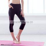 Fitness Clothing Supplex Women Capri Yoga Pants thumbnail-1