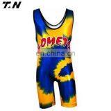 Sublimated Wrestling Singlets Wholesale thumbnail-6