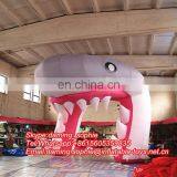 Inflatable Shark Arch for Outdoors Advertising