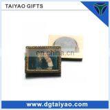 High Quality Metal Material Custom Fridge Magnet Picture Frame