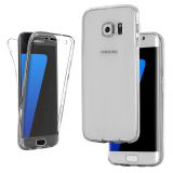 Cover Case UltraThin Slim 360 TPU Gel Skin Pouch fr Samsung Galaxy S9 S8+ S7Plus