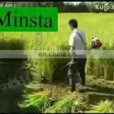Gasoline mini rice and wheat cutting machine grass cutter