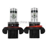 LED Headlight Bulbs 100W 8000K For ATV Polaris RZR 570S 800 900 Outlaw 450 525