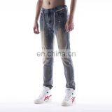 DiZNEW Mens Brand Skinny Stretch Jeans Washed Blue Jeans Men Wholesale thumbnail-2