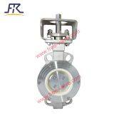 Stainless Steel CF8 Body Zirconia Ceramic Butterfly Valve Wafer Type Zirconia Ceramics Seat thumbnail-3