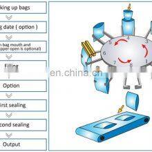 KV Stand Up Pouch Zipper Grain Doypack Packing Machine Cream Powder Filling Machine thumbnail-2