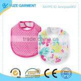 Top Sale Cute Flower Printed Bibs for Baby Girls OEM thumbnail-1