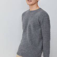 Custom Wholesale Round Neck 100% Men Sweaters Cashmere Knitted Sweater For Men