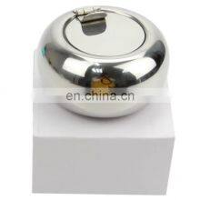 High Quality Stainless Steel Modern Tabletop Ashtray With Lid Indoor thumbnail-5