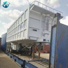 3 Axle Square Dump Trailer thumbnail-2
