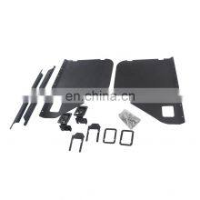 Pipe Door Tube Door For Jeep Wrangler JK 2007-ON Steel Half Door Auto Parts