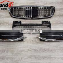 Runde Car Modification Factory Price Maybach Style Front Bumper+Grill Body Kit For Mercedes V Class W447 Vito Metris V260 2014- thumbnail-3