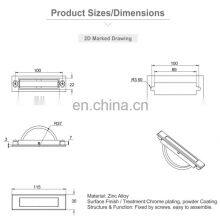 LS501-2 New Designed Chrome Plated Press Switch Zinc Alloy Cabinet Handles thumbnail-5