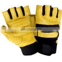 Custom Design Wholesale Price Leather Gym Hand Glove Weight Lifting Gym Gloves thumbnail-4
