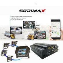 3G Real Time GPS Auto Fleet Management HDD MDVR 4CH Camera System Vehicle Mobile DVR thumbnail-3