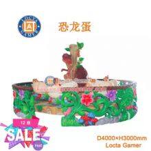 Zhongshan Tai Le Play Children's Small and Medium-sized Coffee Cup Play Equipment Rotating Coffee Cup Self-control Dinosaur Rotating Cup Flying Chair thumbnail-1