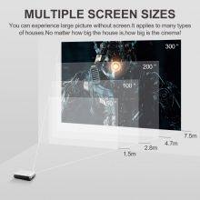 WOWOTO H10S Mini 3D Movie DLP Projector Full HD Home Theater Cinema 1080p Smart Android 4K Portable Projector thumbnail-3