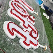 Acrylic Luminous Words Mini Words Resin Outdoor Advertising Back Luminous Stainless Steel Advertising thumbnail-5
