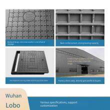 Lubao Composite Resin Square Manhole Cover Manufacturer for Municipal Sewage Pipes 400*600, Suitable for Power Projects and Chemical Plants thumbnail-3