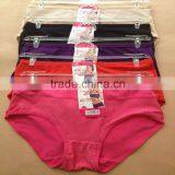 0.49USD High Quality Mixing Colors Cotton Material Large Size Fat Sexy Ladies Panties/Thongs (jlhnk214) thumbnail-1