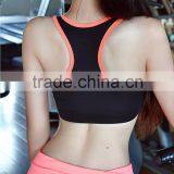 (OEM/ODM Factory)multicolor Womens Gym Clothes Quick-dry Shakeproof Ladies Running Fitness Vest Wireless Running Bra thumbnail-3