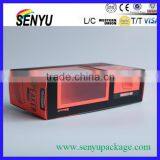 New Design Paper Box Packaging With Pvc Window 15*10*8 cm
