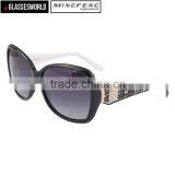 High Quality Acetate Round Sunglasses for Women Custom Logo thumbnail-2