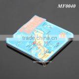 Rubber Magnet Stainless Steel Metal Custom Uruguay Sandbeach Map Printing Tourist Souvenir Fridge Magnet thumbnail-4