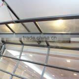 Glass Garage Door Clear Glass Tempered Glass Overhead Sectional Door Automatic Motorized thumbnail-1