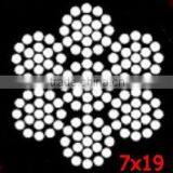 Aircraft Steel Wire Rope 7*19