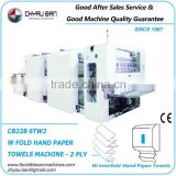 M Fold Laminating Embossing Hand Paper Towels Machine Machinery