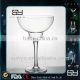 Hand Blown Long Stem Margarita Shrimp Cocktail Glasses thumbnail-1
