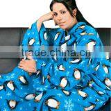 Polar Fleece Snuggie Fleece Blanket thumbnail-1