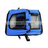 Folding Dog Crate With Mat thumbnail-2