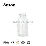 8oz Clear Glass Milk Bottle Wholesale Eco-Friendly Feature Glass Milk Bottle New Glass Milk Bottles thumbnail-2