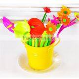 Creative Product Hot Sale Cheap Flower Shape Gel Pen thumbnail-2