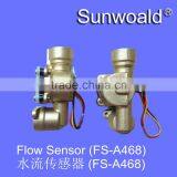 Hall Flow Sensor DN 15 Brass Water Flow Sensor