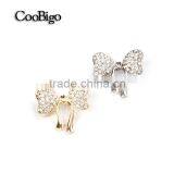 Fashion Jewelry Rhinestone Little Bowknot Brooch Women Girls Dresses Hijab Scarf Party Promotion Gift Apparel Accessories thumbnail-3