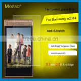 2.5D Rounded Edge 0.33mm 4.7 inch tempered glass screen protector for Samsung W2014