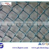Guangzhou supplier wholesale PVC-coated tennis court chain link fence ZX-GHW01
