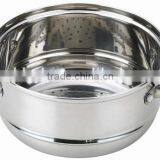 5pcs LFGB Certification Induction Stainless Steel Steamer Cookkware Set thumbnail-3