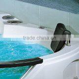 Black European Standard Whirlpool 100% Acrylic Bathtub thumbnail-2