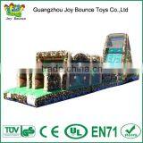 New Style Military Inflatable Obstacle Course for Adults and Childrens