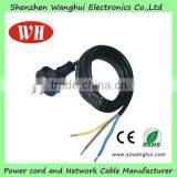 Black 3 Pin Rubber Australia Power Cord for Household Appliance thumbnail-1