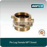 Brass America Pin Lug NH Fire Hose Coupling thumbnail-5