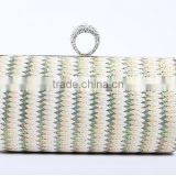 OEM YIWU factory best selling fashiona straw indian ladies evening bags
