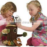 Finger Puppet Tree House/ Animal Tree House Finger Puppet Set thumbnail-4